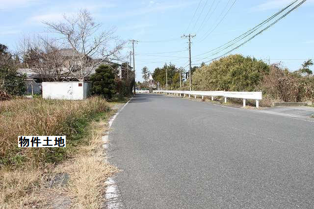 前面道路水道管有り